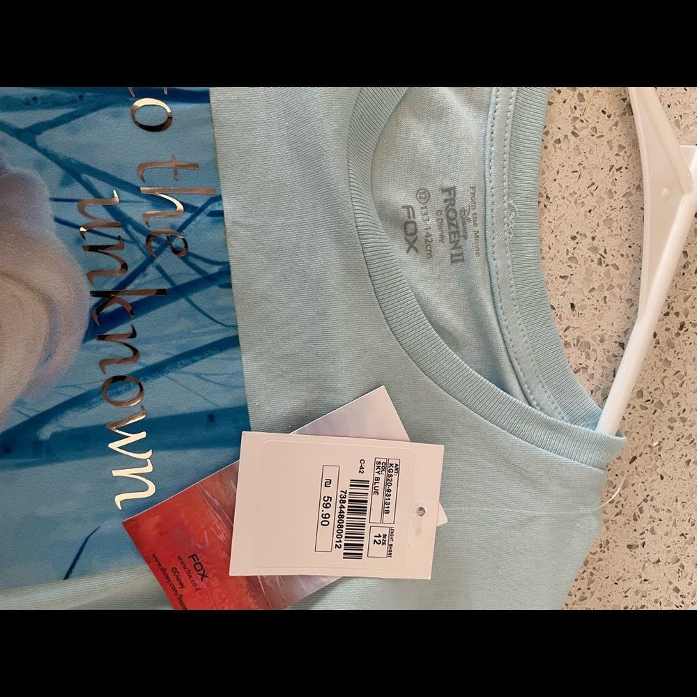 Frozen kids shirt size 12 - Picture 2 of 3
